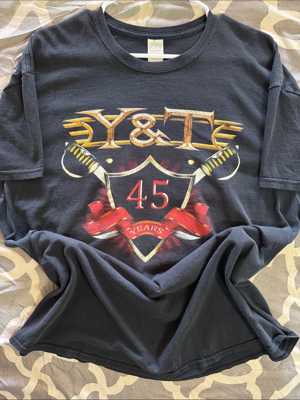 Y&T 45 Years 2019 Graphic Tour Tee